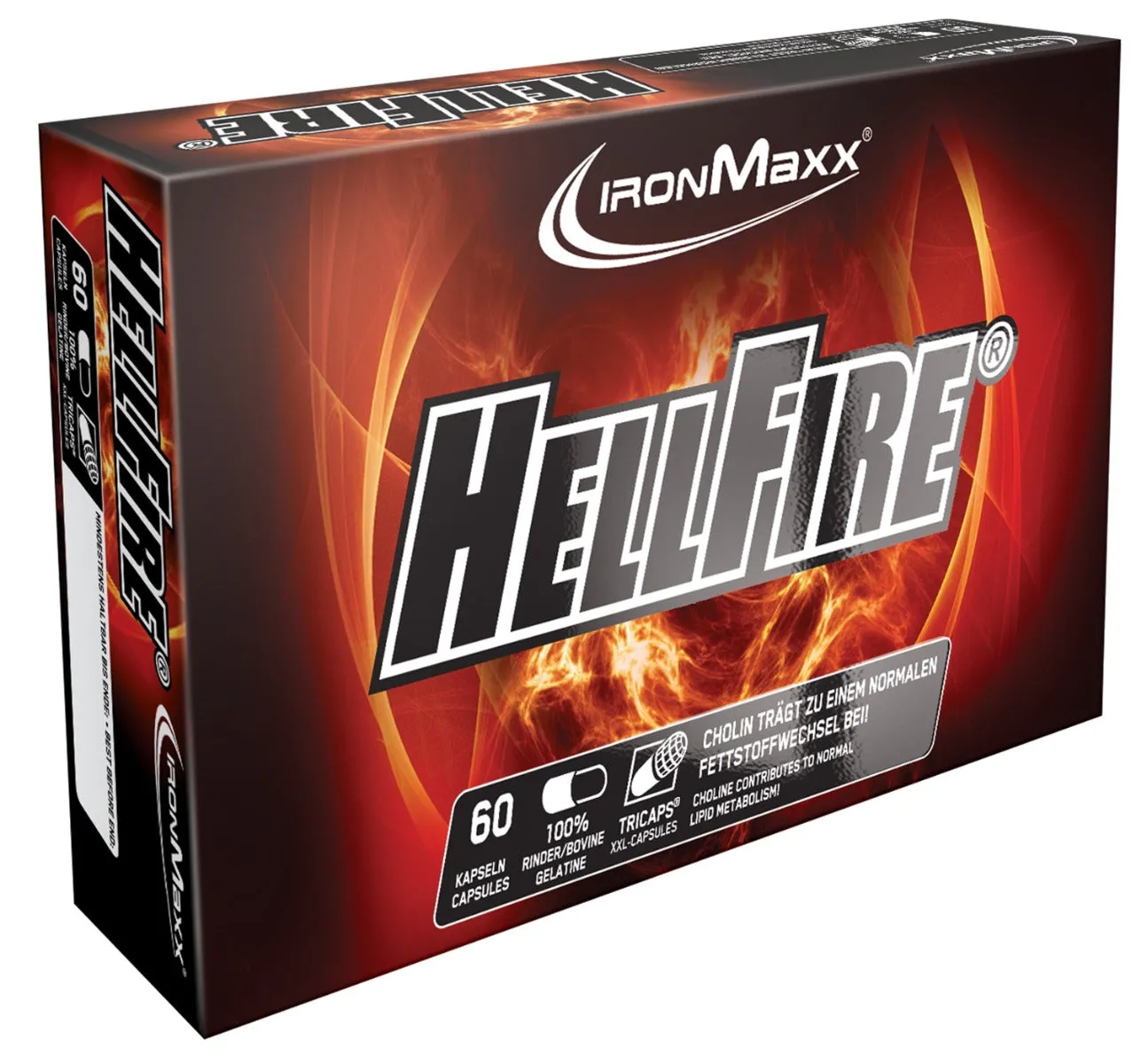 IronMaxx Hellfire Fatburner Tricaps 60 Stk