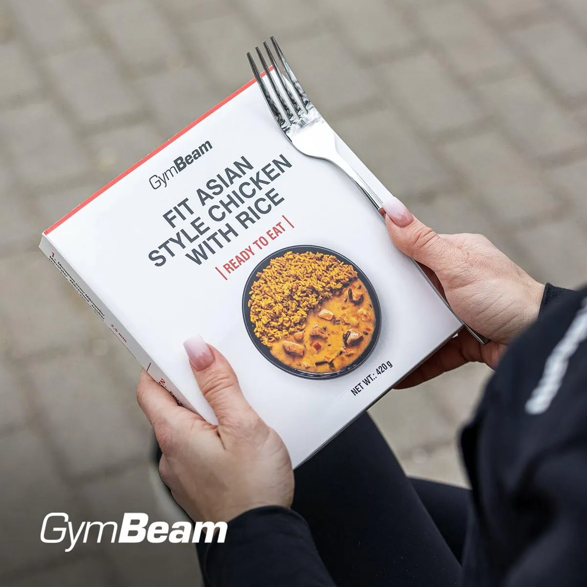 GymBeam Hähnchen Reis Fertiggericht 420 g asiatisch