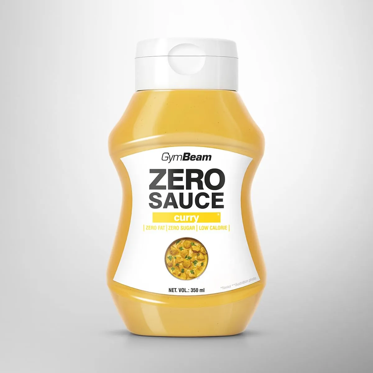 GymBeam ZERO Sauce Curry 350 ml zuckerfrei