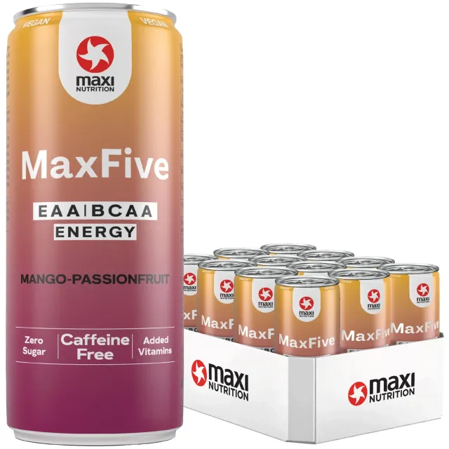 MaxiNutrition MaxFive EAA Drink Mango-Passionfruit 12x330ml