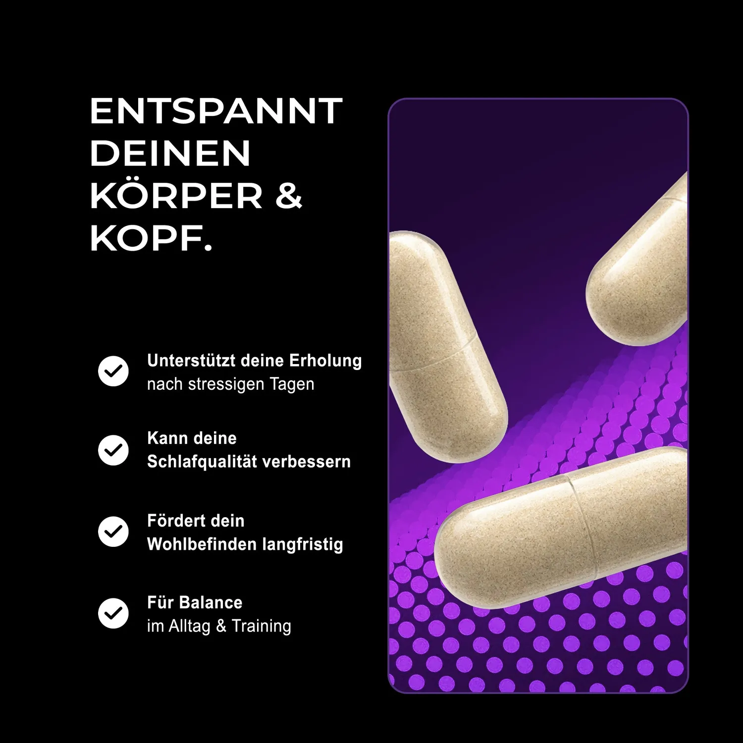 Neosupps Ashwagandha KSM-66 Kapseln 90 Stück Wurzelextrakt