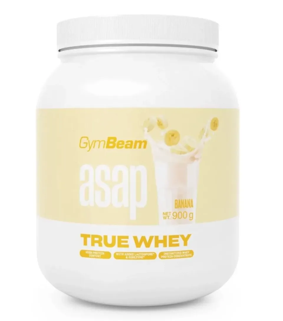GymBeam True Whey ProDigest Whey Protein 900g Banane