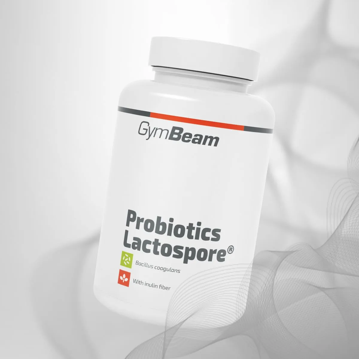 GymBeam Lactospore Probiotika Kapseln 90 Stk 4 Mrd Kulturen