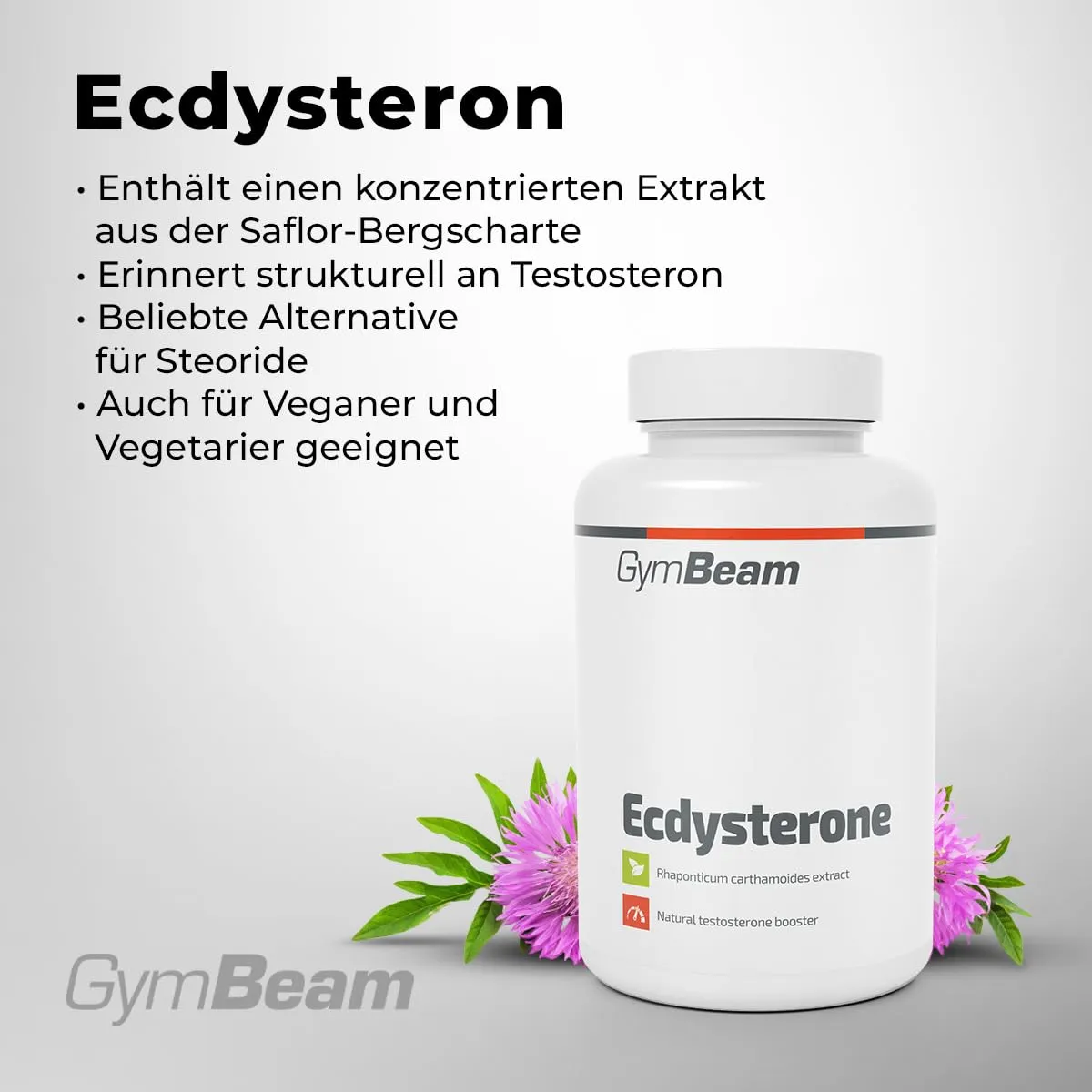 GymBeam Ecdysteron Kapseln 60 Stk 300mg pflanzlich