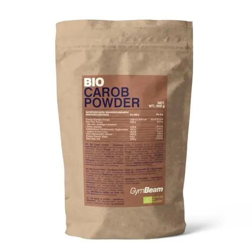 GymBeam BIO Carobpulver 200g Kakao-Alternative