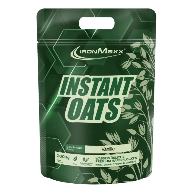 IronMaxx Instant Oats 2000g Vanille Kohlenhydrate