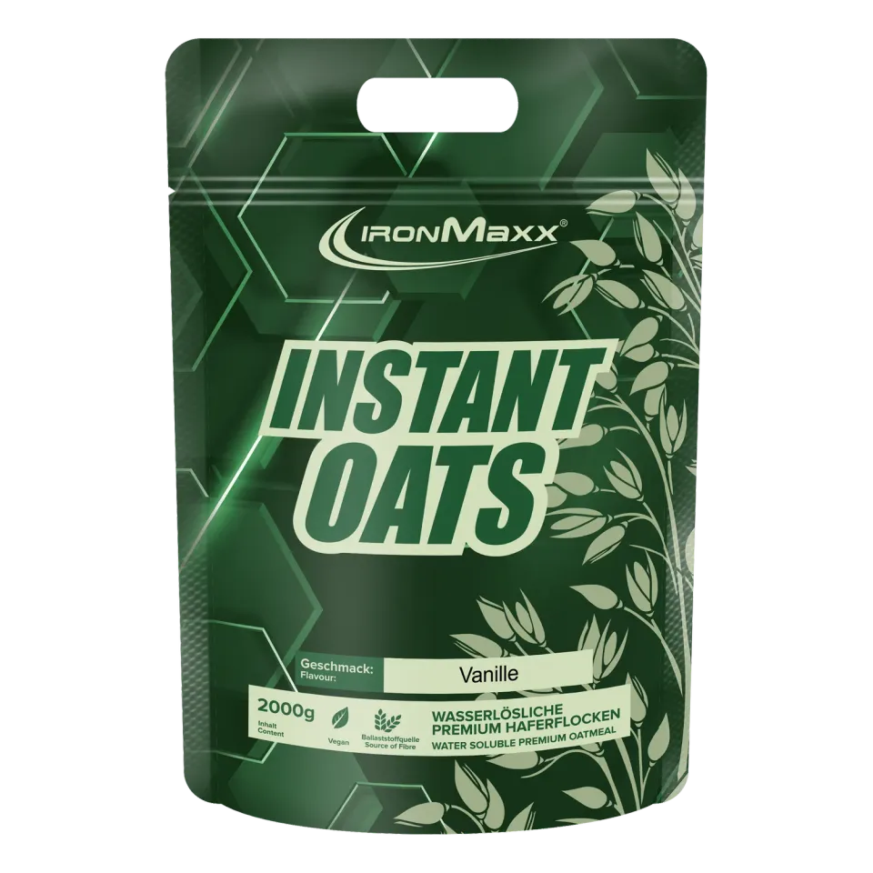 IronMaxx Instant Oats 2000g Vanille Kohlenhydrate