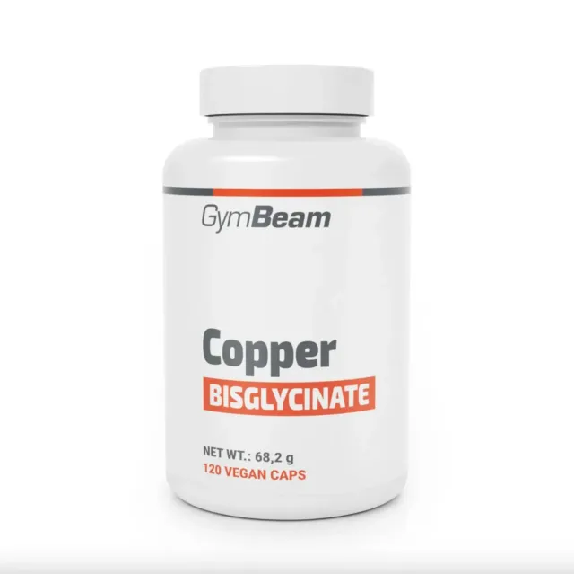 GymBeam Kupfer Kapseln 120 Stück vegan 1 mg