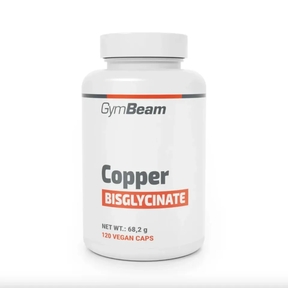 GymBeam Kupfer Kapseln 120 Stück vegan 1 mg