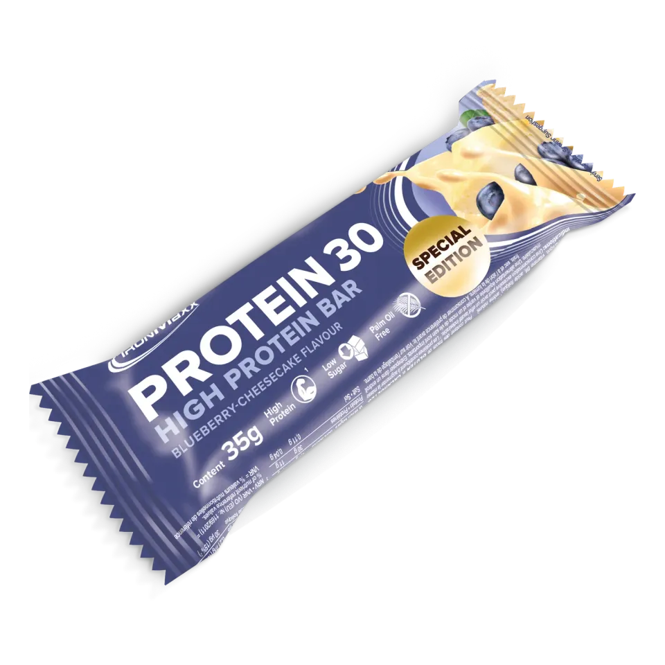 IronMaxx Protein 30 Proteinriegel 35g Blueberry Cheesecake High Protein