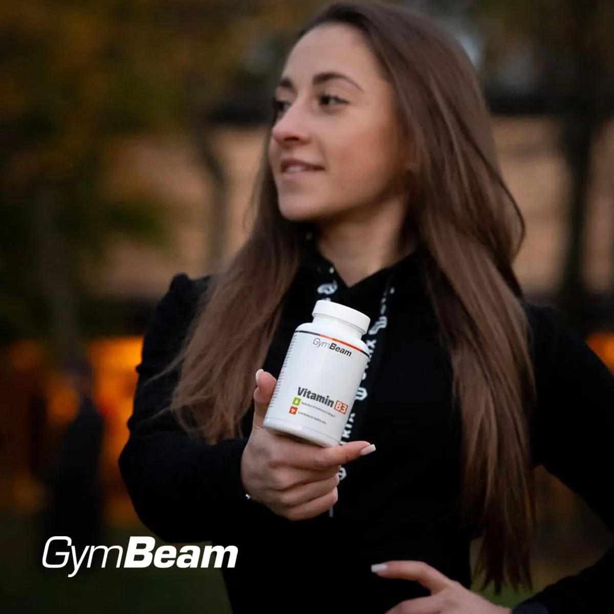 GymBeam Vitamin B3 Niacin Kapseln 90 Stück vegan