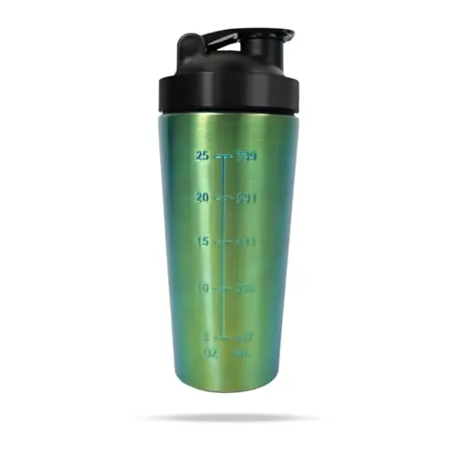 GymBeam Steel Shaker Holo Edelstahl 750 ml geruchsfrei