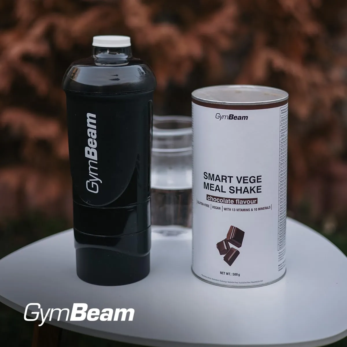 GymBeam Smart Vege Mealshake Chocolate 500 g proteinreich