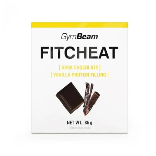 Fitcheat Protein Schokolade 80 g dunkle Schokolade Vanille