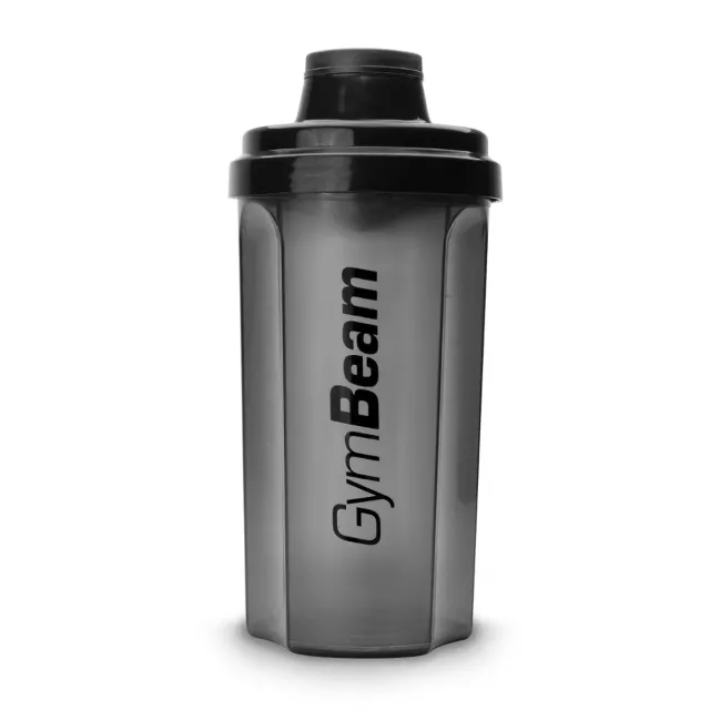 GymBeam Shaker Protein 700ml Transparent-Schwarz