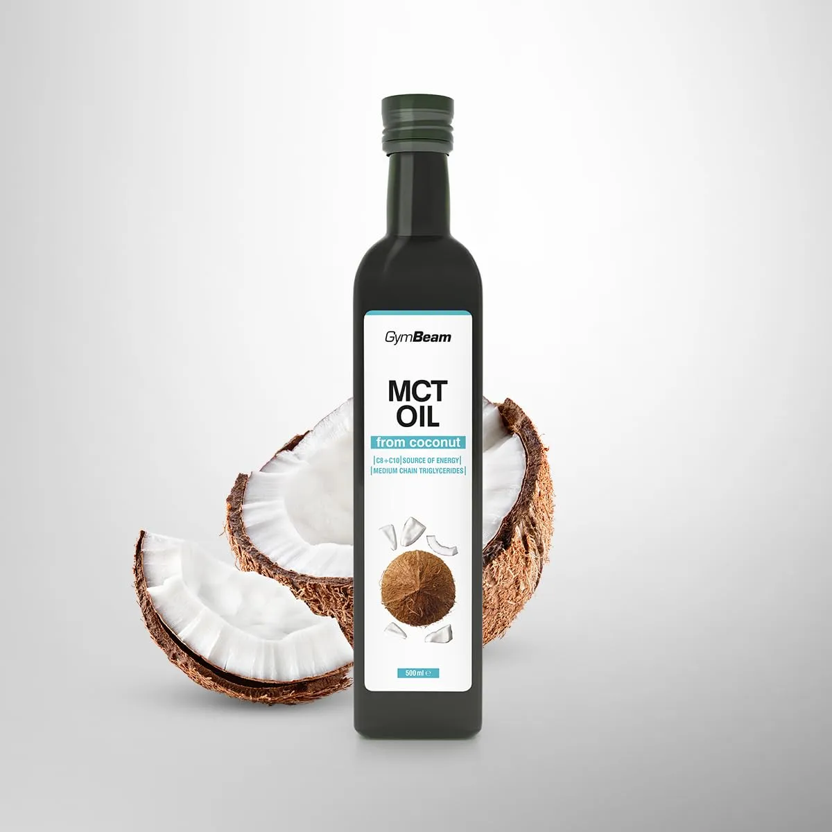 GymBeam MCT Öl 500 ml Kokos geschmacksneutral keto