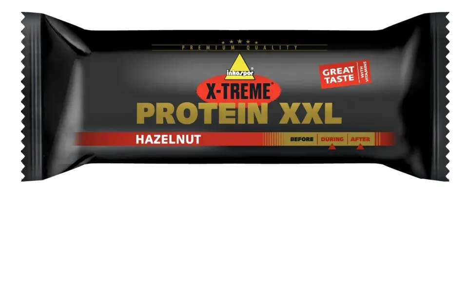 Inkospor X-Treme Protein XXL Riegel Haselnuss 18x100g Schoko