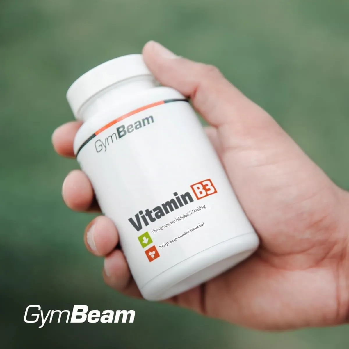GymBeam Vitamin B3 Niacin Kapseln 90 Stück vegan