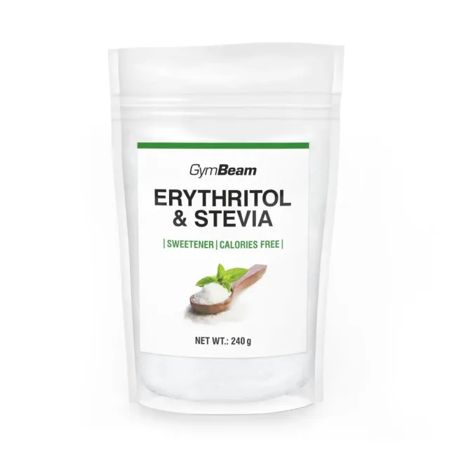 GymBeam Erythrit Stevia Mischung 240 g kalorienfrei