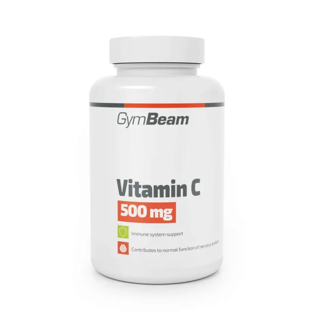 GymBeam Vitamin C 500 mg Kapseln 120 Stk hochdosiert