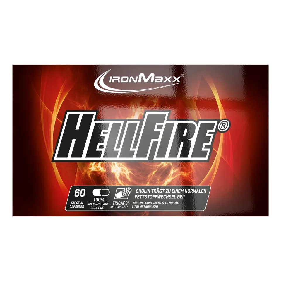 IronMaxx Hellfire Fatburner Tricaps 60 Stk