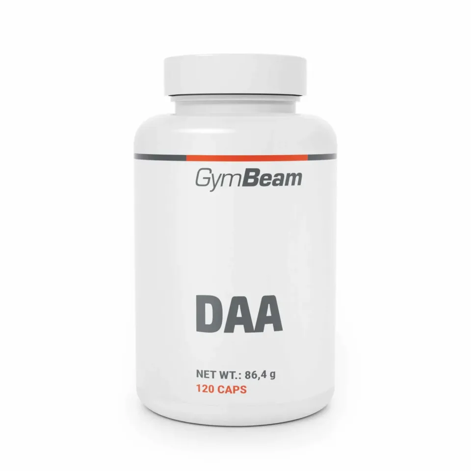 GymBeam D-Asparaginsäure Kapseln 120 Kapseln Testosteron-Booster