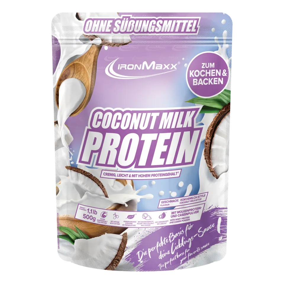 IronMaxx Coconut Milk Protein Pulver 500g Kokosmilch