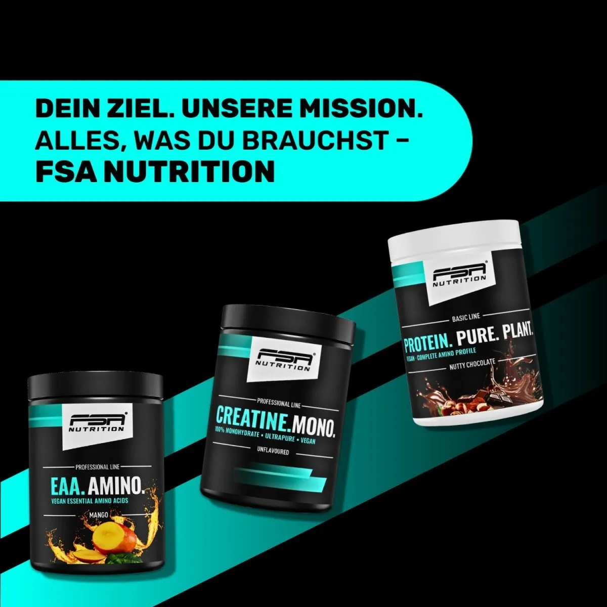 FSA Nutrition WHEY.STER. Whey Proteinpulver Creamy Chocolate