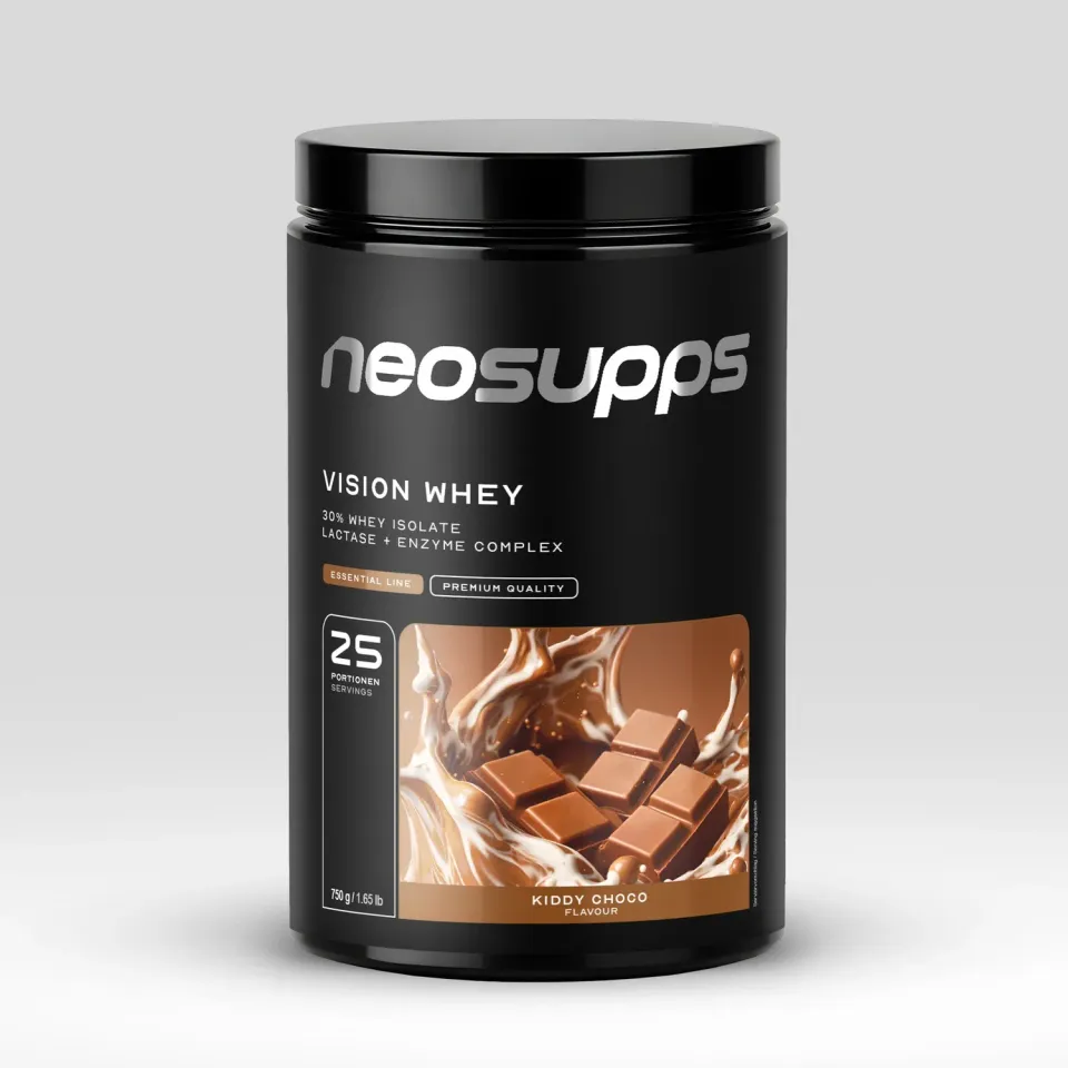 Neosupps Vision Whey Proteinpulver Kiddy Choco 750g Schoko