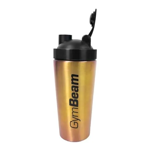 GymBeam Steel Shaker Holo Edelstahl 750 ml geruchsfrei