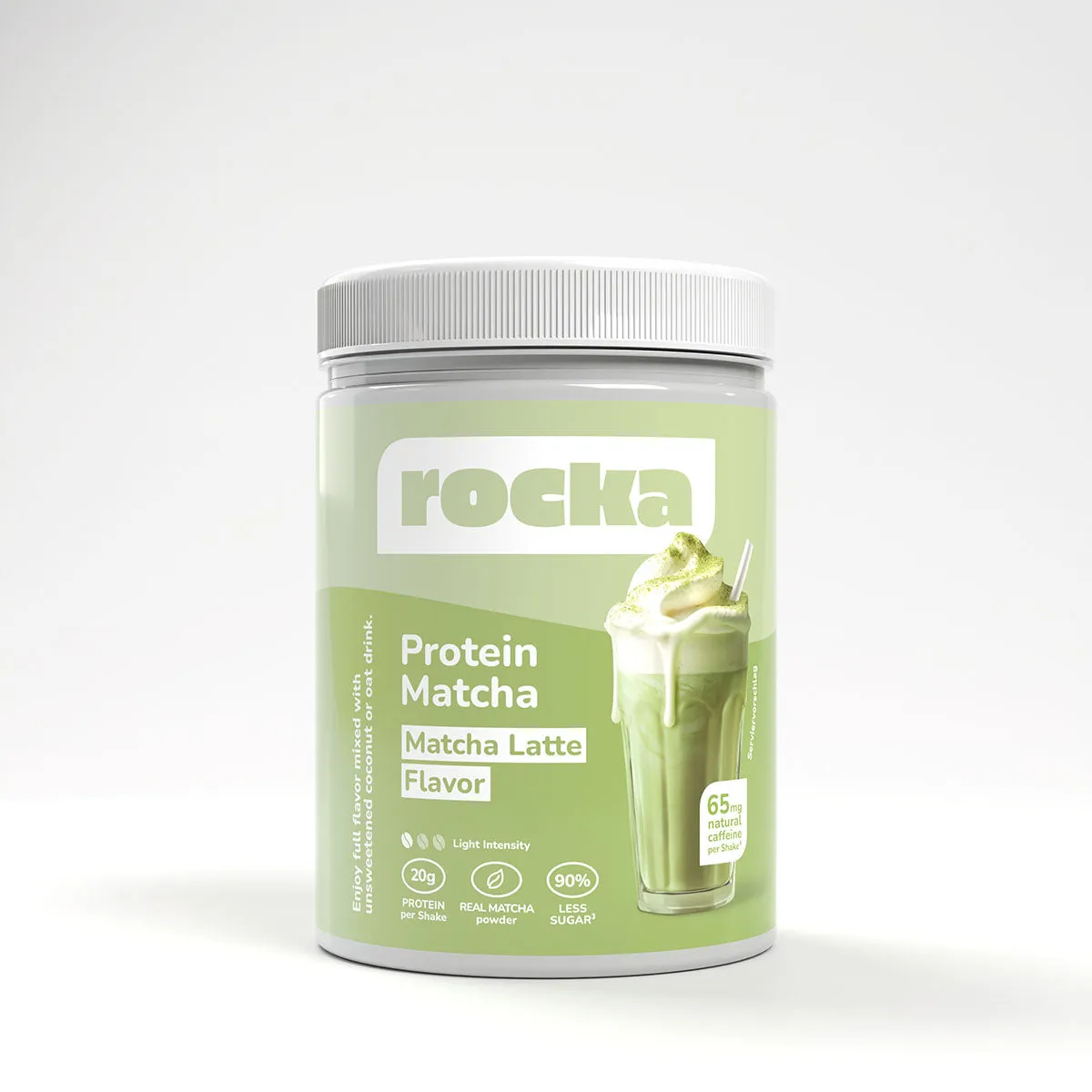 Rocka Nutrition Protein Matcha Latte 600 g vegan 20 g Protein