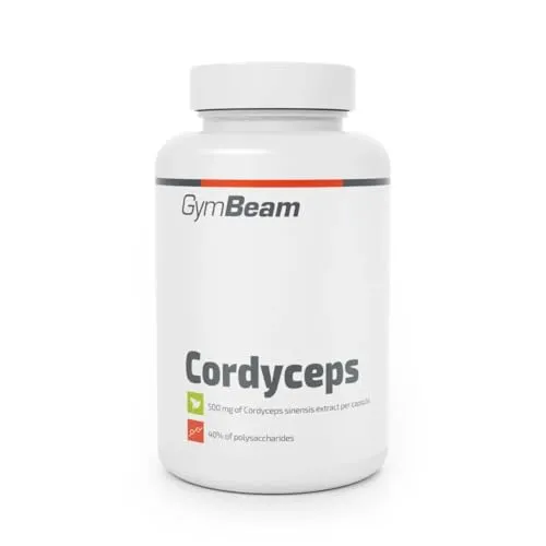 GymBeam Cordyceps Kapseln Extrakt 2000mg 90 Stk vegan
