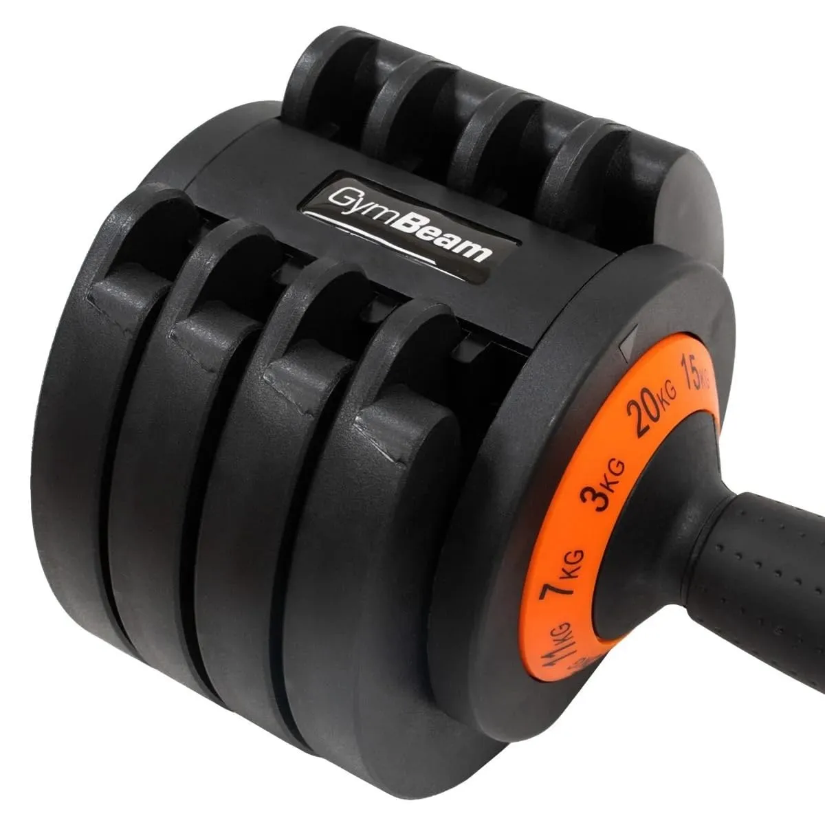 GymBeam Verstellbare Kurzhantel 3-20 kg rutschfest