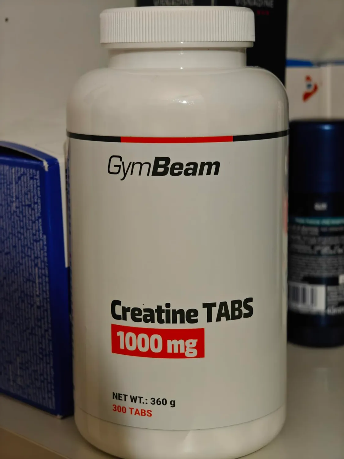 GymBeam Creatin Monohydrat Tabs 300 Tabletten vegan