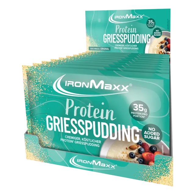 IronMaxx Protein Breakfast Grieß 10x60g Sachets