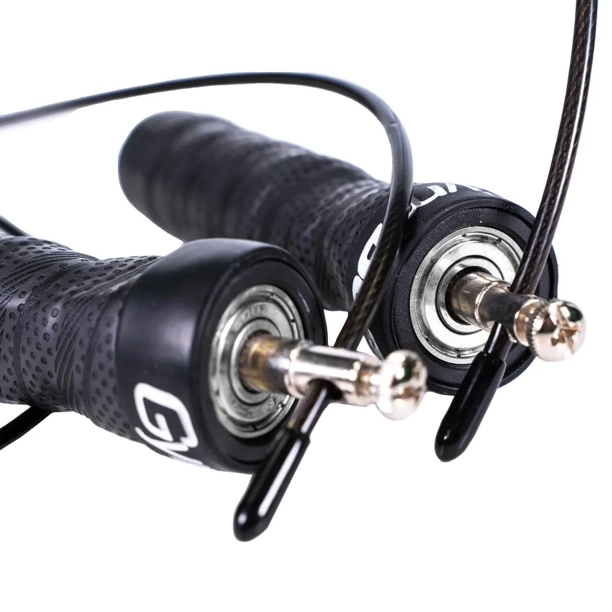 GymBeam Springseil mit Gewichten Stahlseil 3 m