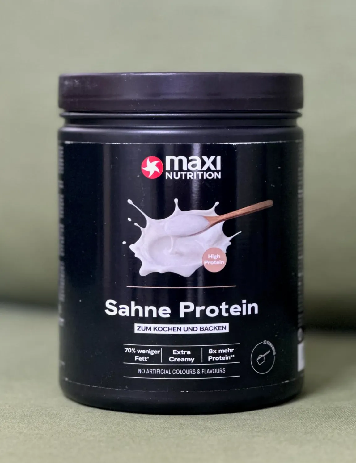 MaxiNutrition Backprotein Proteinpulver 500g neutral 80% Eiweiß