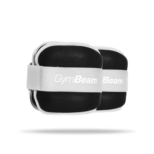 GymBeam Gewichtsmanschetten 2x Zusatzgewicht Schwarz Klett