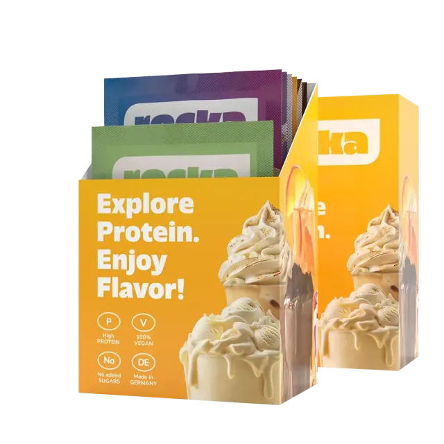 Rocka Nutrition Protein Probierbox 8 Flavors vegan