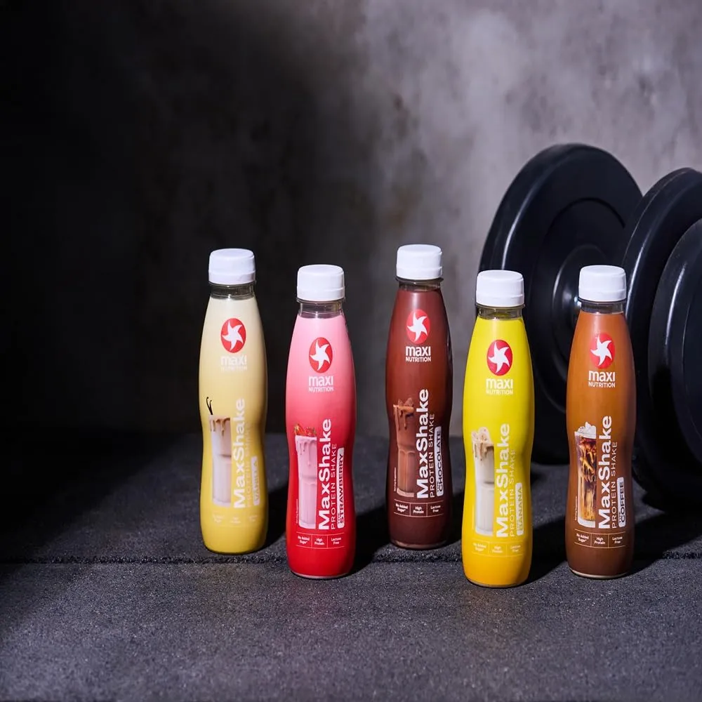 MaxiNutrition MaxShake Protein Milchshake Vanille 12x330ml 25g Protein