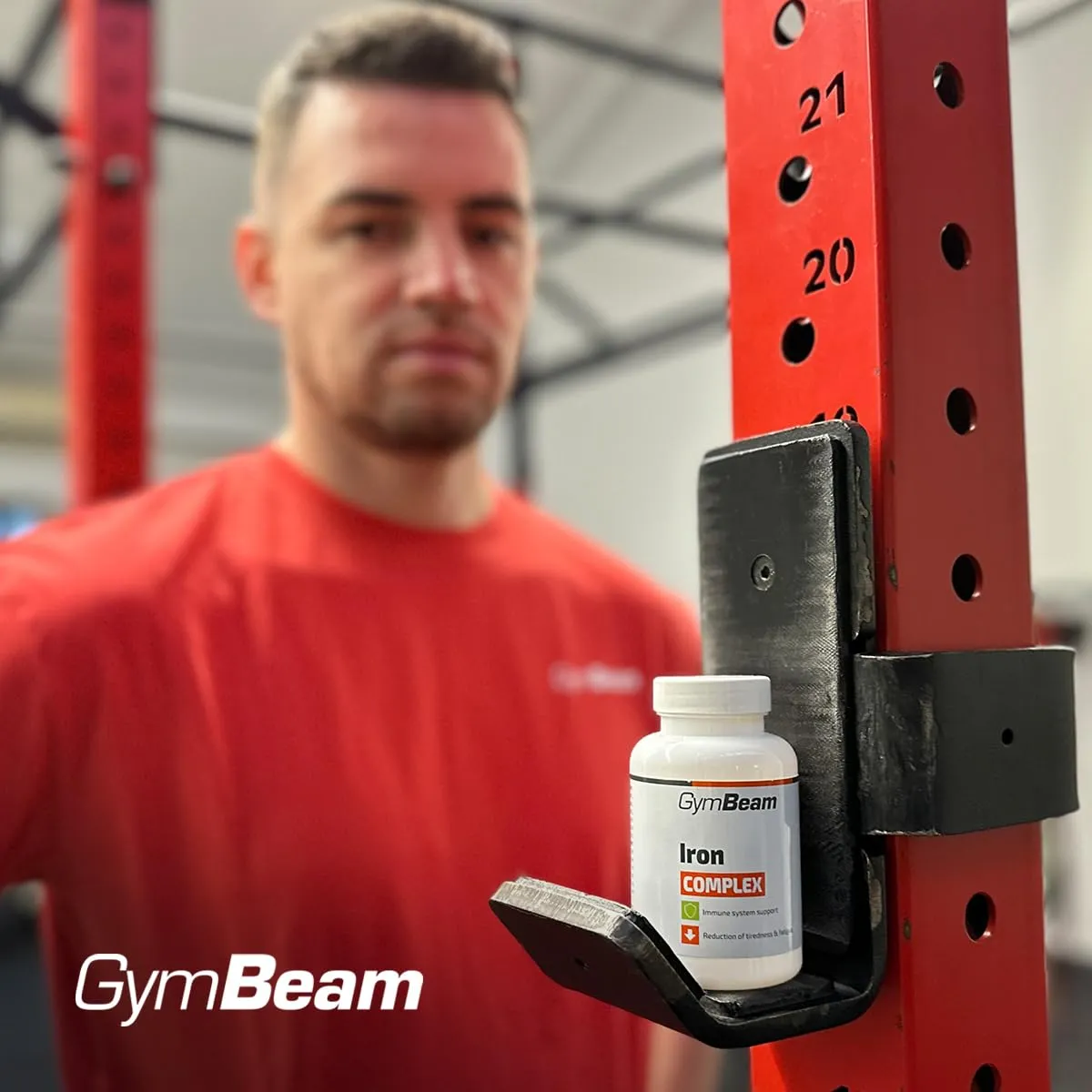 GymBeam Iron Complex Eisen Kapseln 120 Caps mit Vitamin C