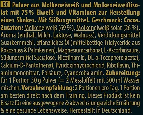 Inkospor X-Treme Whey Proteinpulver Cocos 750g mit Vitaminen