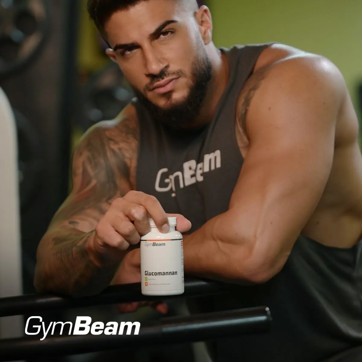 GymBeam Glucomannan Kapseln Konjak 120 Stück Vegan