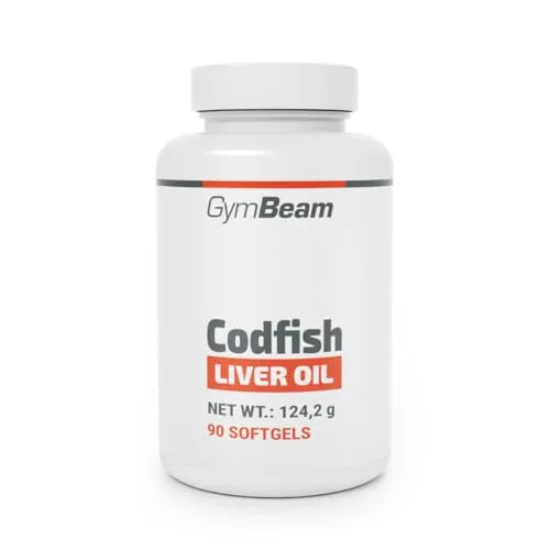 GymBeam Leberöl Kapseln 90 Kapseln mit Omega-3