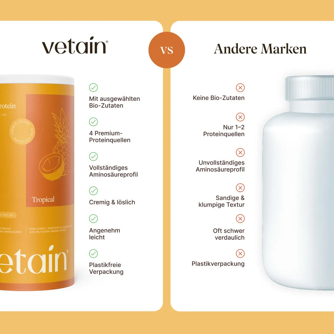 Vetain Protein Tropical 540g bio fruchtig