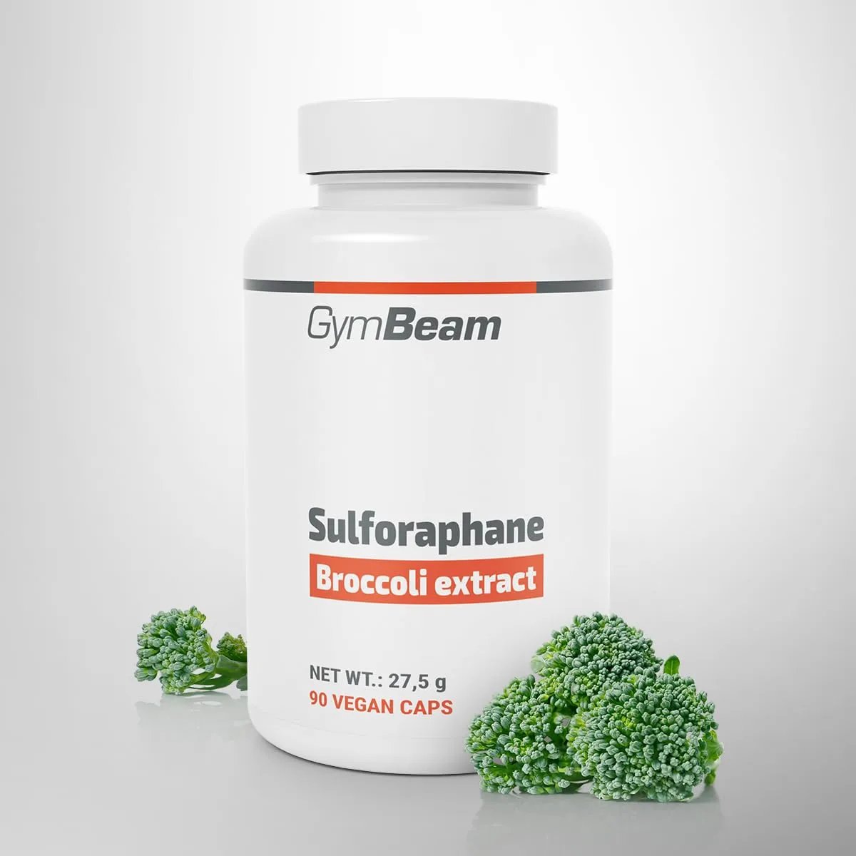 GymBeam Brokkoli-Extrakt Kapseln 90 Stk Sulforaphan