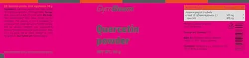 GymBeam Quercetin Pulver 50 g 95% Sophora Japonica vegan