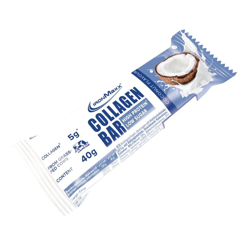IronMaxx Protein 30 Collagen Bar Coconut 40g