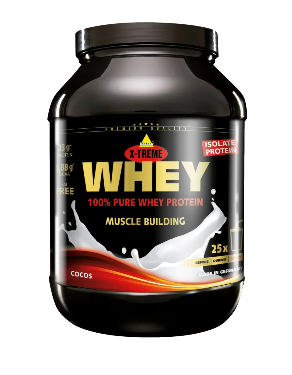 Inkospor X-Treme Whey Proteinpulver Cocos 750g mit Vitaminen