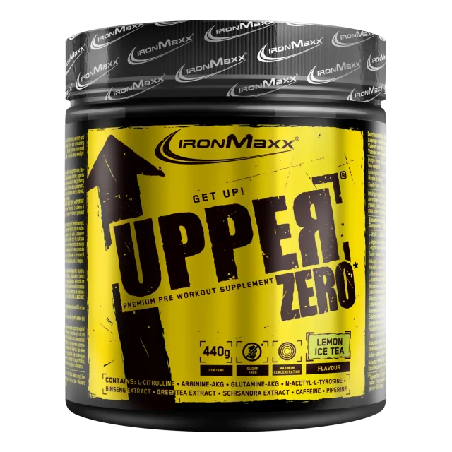 IronMaxx Upper Zero Booster 440g Lemon Ice Tea zuckerfrei